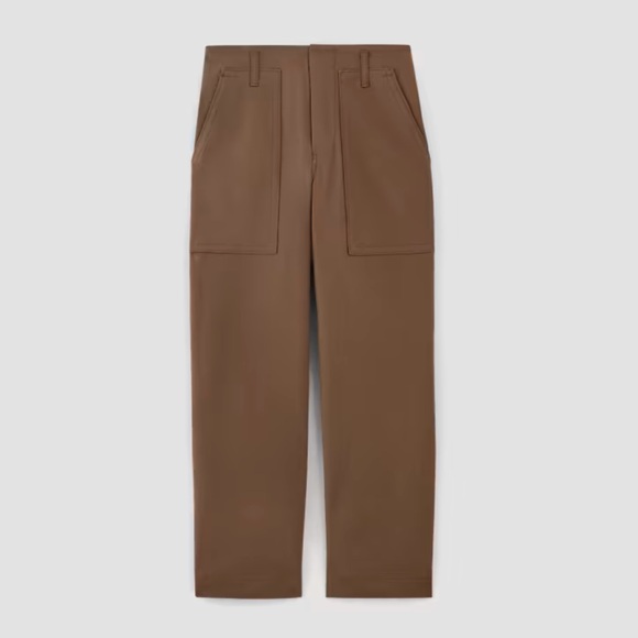 NWT Everlane The Bi-Stretch Utility Pant Cocoa 2 - Picture 6 of 11